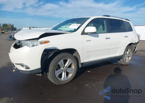 2012 Toyota Highlander Limited V6 из США, поврежденный, VIN 5TDDK3EH5CS104481